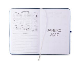 15095 - Planner Emborrachado Anual 2027